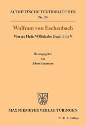 book Willehalm Buch I bis V