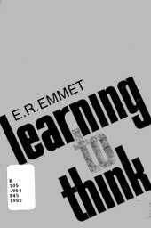 book Learning to Think