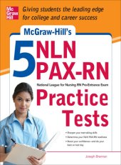 book McGraw-Hill's 5 NLN PAX-RN Practice Tests