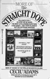 book More of the Straight Dope