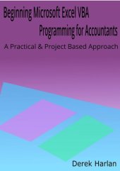 book Beginning Microsoft Excel VBA Programming for Accountants: A Practical and Project Based Approach