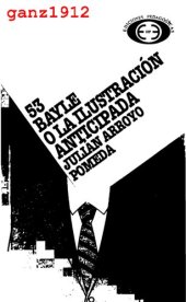 book Bayle o la Ilustración anticipada