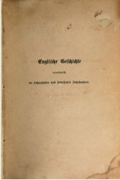 book Englische Geschichte, vornehmlich im sechzehnten und siebzehnten Jahrhundert