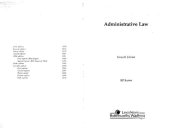 book Administrative Law