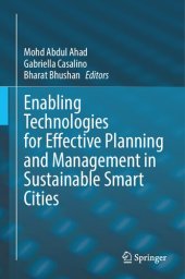 book Enabling Technologies for Effective Planning and Management in Sustainable Smart Cities