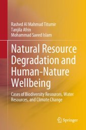 book Natural Resource Degradation and Human-Nature Wellbeing: Cases of Biodiversity Resources, Water Resources, and Climate Change