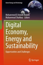 book Digital Economy, Energy and Sustainability: Opportunities and Challenges