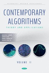 book Contemporary Algorithms: Theory and Applications Volume II