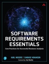 book Software Requirements Essentials: Core Practices for Successful Business Analysis (for True EPUB)