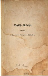 book Englische Geschichte, vornehmlich im sechzehnten und siebzehnten Jahrhundert