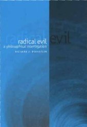 book Radical Evil: A Philosophical Investigation