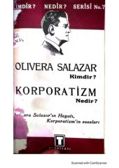 book Olivera Salazar Kimdir-Korporatizm Nedir? Olivera Salazar'ın Hatı, Korporatizmin Esasları