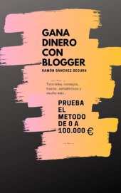 book Gana Dinero Con Blogger