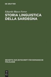 book Storia linguistica della Sardegna