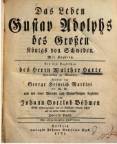 book Das Leben Gustav Adolphs des Großen, Königs von Schweden