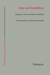 book Kant und Swedenborg: Zugänge zu einem umstrittenen Verhältnis