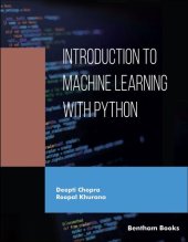 book Introduction to Machine Learning with Python