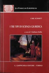 book I tre tipi di scienza giuridica