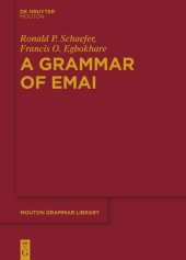 book A Grammar of Emai