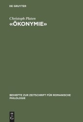 book «Ökonymie»: Zur Produktnamen-Linguistik im Europäischen Binnenmarkt