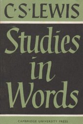 book Studies in Words