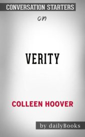 book Verity--by Colleen Hoover | Conversation Starters