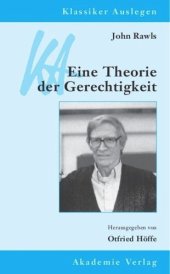 book John Rawls – Eine Theorie der Gerechtigkeit