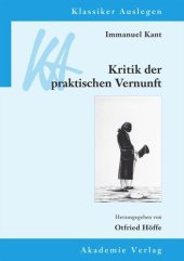 book Immanuel Kant: Kritik der praktischen Vernunft