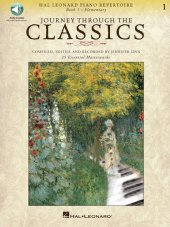 book Journey Through the Classics: Book 1 Elementary: Hal Leonard Piano Repertoire Book with Audio Access Included