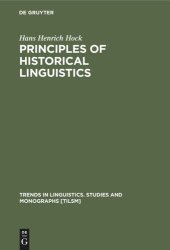 book Principles of Historical Linguistics