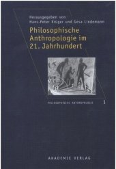 book Philosophische Anthropologie im 21. Jahrhundert