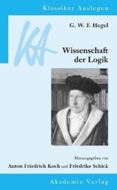 book G. W. F. Hegel: Wissenschaft der Logik