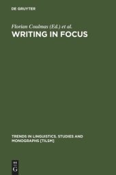 book Writing in Focus