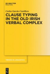 book Clause Typing in the Old Irish Verbal Complex