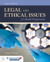 book Legal and Ethical Issues for Health Professionals