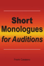 book Short Monologues for Auditions