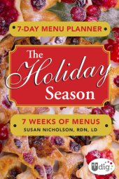 book 7-Day Menu Planner: The Holiday Season: 7 Weeks of Meals