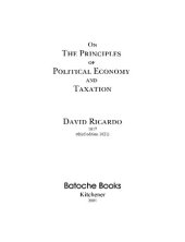 book The Principles of Political Economy and Taxation