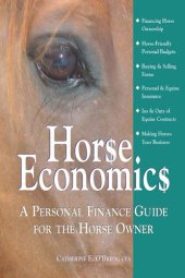 book Horse Economics: A Personal Finance Guide for the Horse Owner