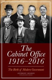 book The Cabinet Office, 1916–2018