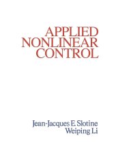 book Applied Nonlinear Control