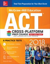 book McGraw-Hill Education ACT 2018 Cross-Platform Prep Course