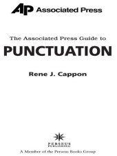 book The Associated Press Guide To Punctuation