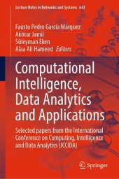 book Computational Intelligence, Data Analytics and Applications: Selected papers from the International Conference on Computing