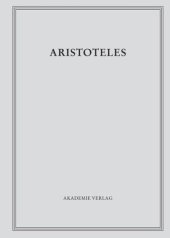 book Aristoteles Werke: BAND 12/IV Über Werden und Vergehen