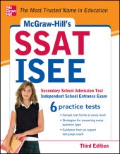 book McGraw-Hill's SSAT/ISEE