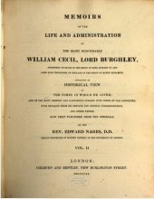 book Memoirs of the Life and Administration of the Right Honourable William Cecil, Lord Burghley