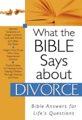 book What The Bible Says About Divorce