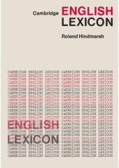 book Cambridge English Lexicon