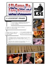 book LSI Guide to Lock Picking - A Locksport Primer